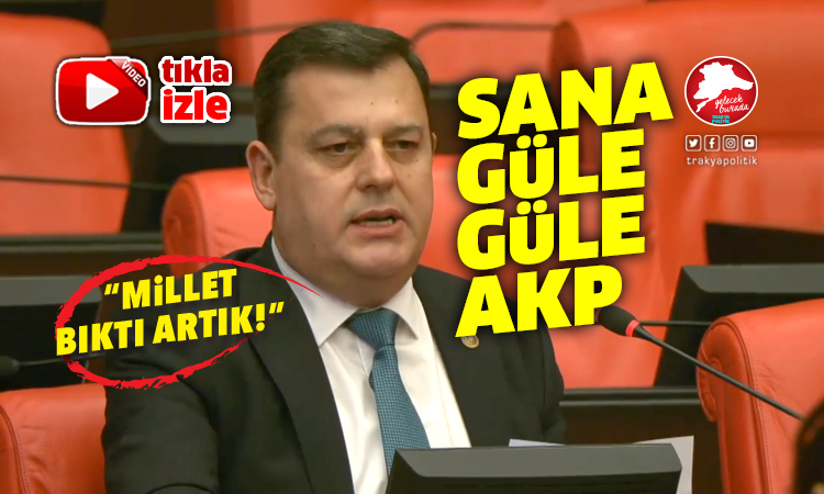 Gündoğdu: “Sana güle güle AKP”