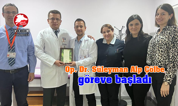Op. Dr. Süleyman Alp Çölbe Özel Optimed Hastanesi’nde göreve başladı