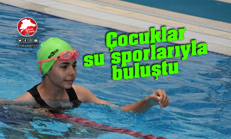 Tekirdağ Büyükşehir Belediyesi çocukları su sporları ile buluşturdu