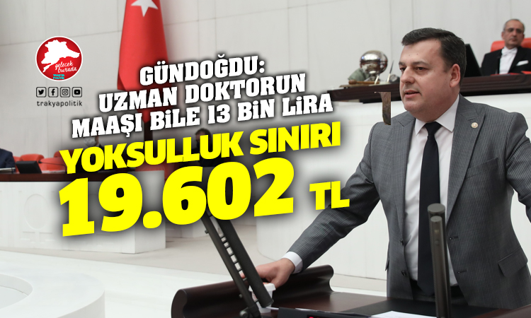 Gündoğdu: “AKP’nin zam işkencesi devam ediyor”