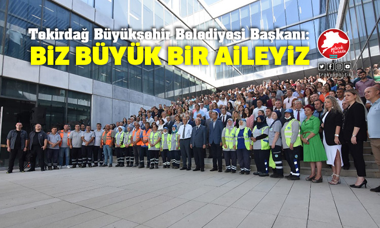Tekirdağ Büyükşehir Belediyesi ve TESKİ yeni hizmet binasında mesaisine başladı