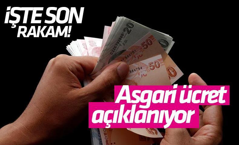 asgari ücret açıklanıyor