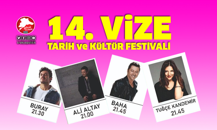 Vize Festivali programı açıklandı