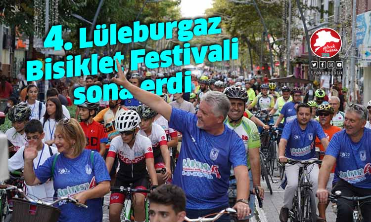 Lüleburgaz’da dolu dolu bisiklet festivali