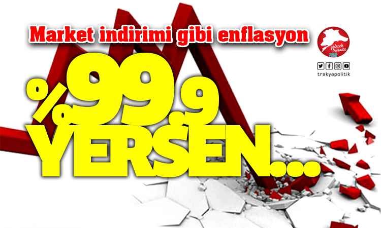 İstanbul’da enflasyon yüzde 99,9