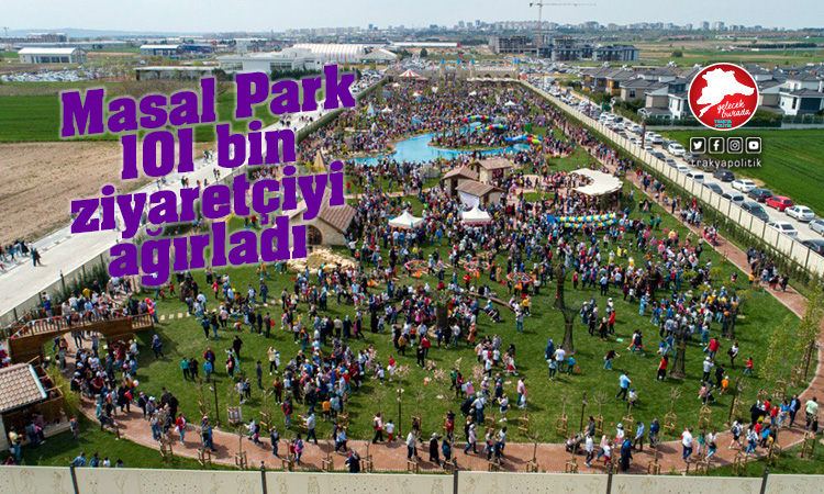 Masal Park 101 bin ziyaretçiyi ağırladı
