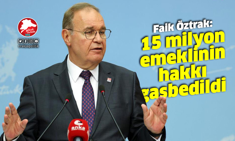 Öztrak: “Memura 2 yılda 26 bin liralık enflasyon faturası”