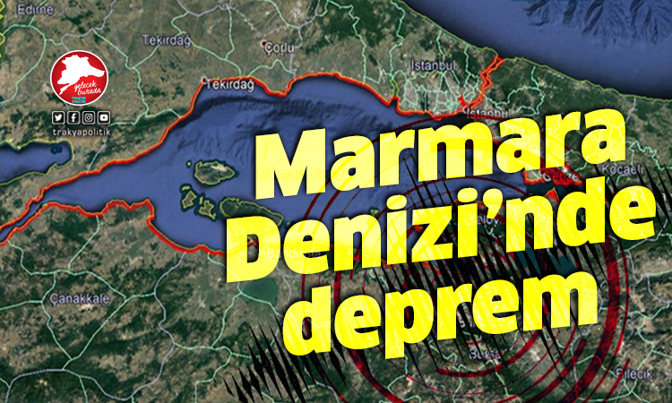 Marmara Denizi’nde deprem