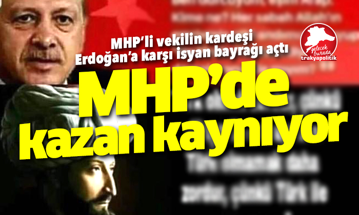 MHP’li vekilin kardeşi Erdoğan’a sert tepki