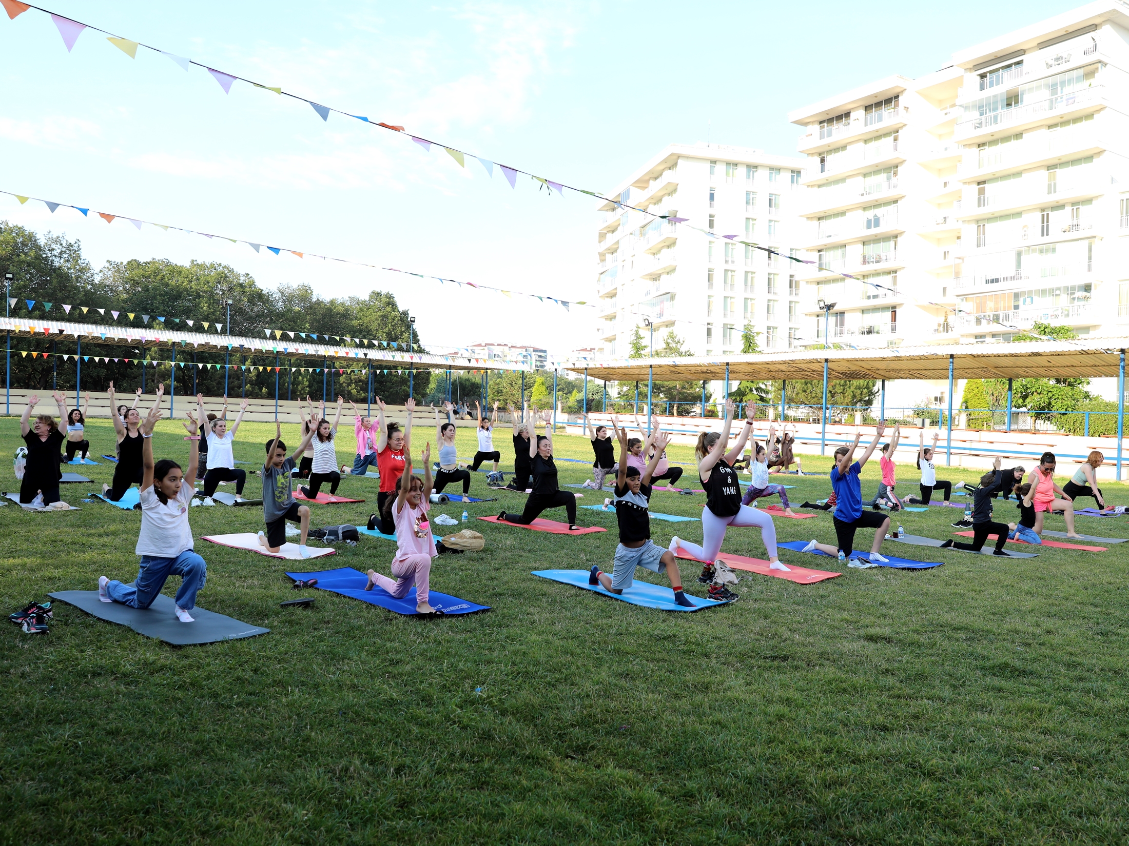Çerkezköy’de Yoga Günü etkinliklerle kutlandı