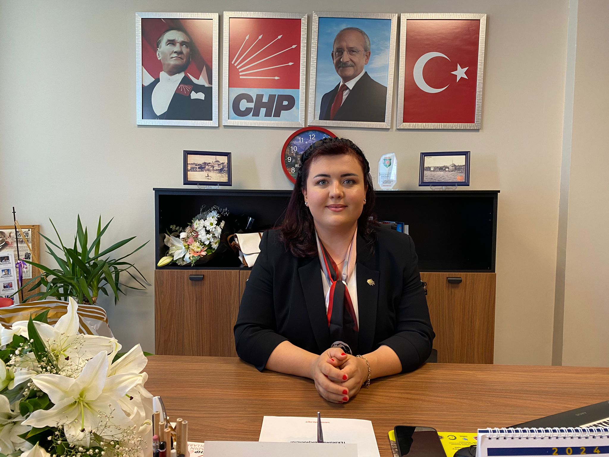 CHP Tekirdağ İl Kadın Kolları’nda Büşra Nur Pelen dönemi