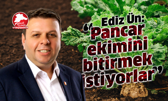 Ün: “AKP, şekerde bizi yeniden ithalatçı durumuna düşürmüştür”