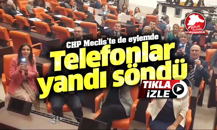 CHP, eylemi Meclis’e taşıdı