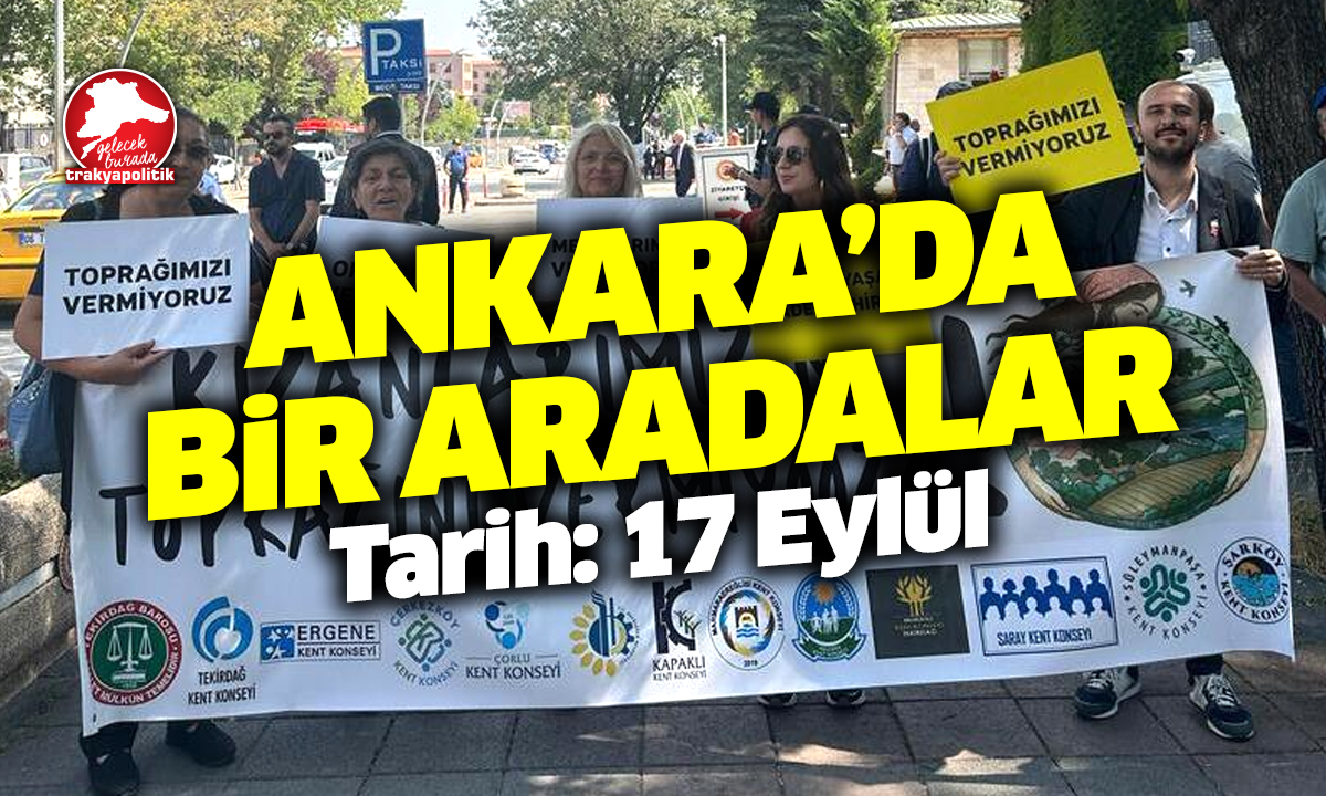 Doğa İçin Kritik Gün: 17 Eylül’de Ankara’dalar!