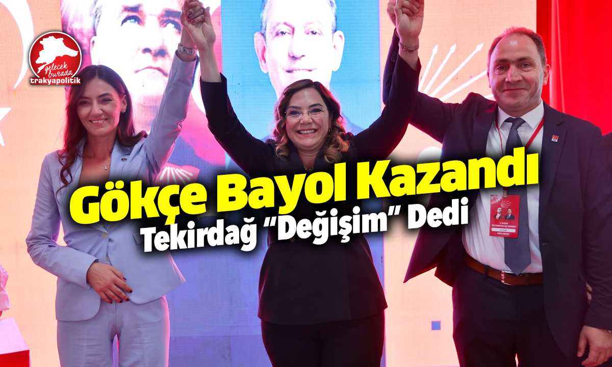 CHP, Tekirdağ’da “Değişim” Diyor