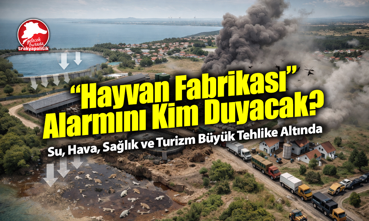Marmaraereğlisi’nde “Hayvan Fabrikası”na Büyük Tepki