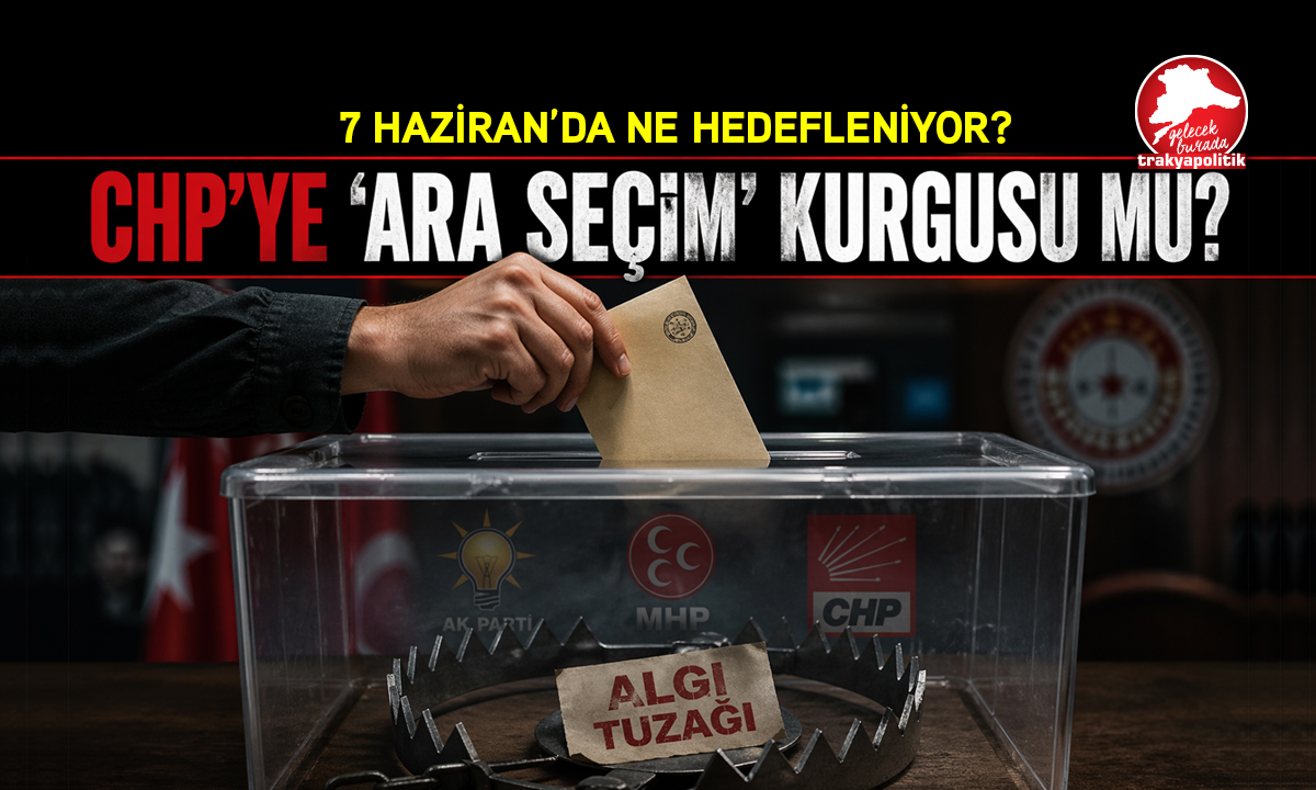 CHP Üzerinden 7 Haziran Ara Seçiminde Algı Operasyonu mu?