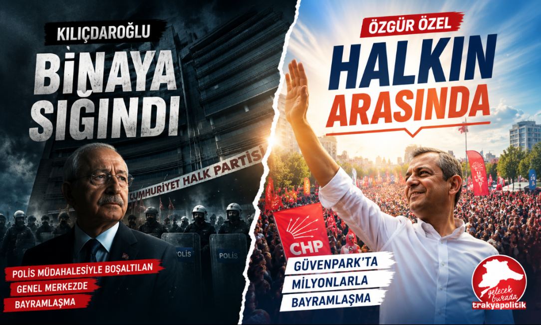 KILIÇDAROĞLU BİNAYA SIĞINDI, ÖZEL HALKIN ARASINDA