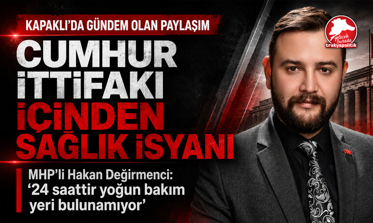 Cumhur İttifakı İçinden Sağlık İsyanı: MHP’li Meclis Üyesi “Sağlıkta Çağ Atladık Yalanı” Diyerek Patladı