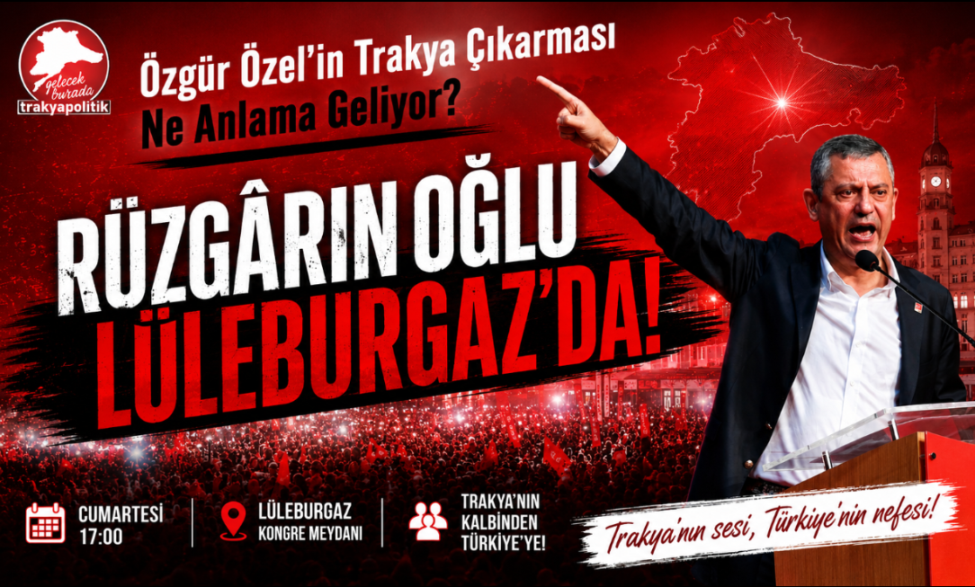 Rüzgârın Oğlu Trakya’da!