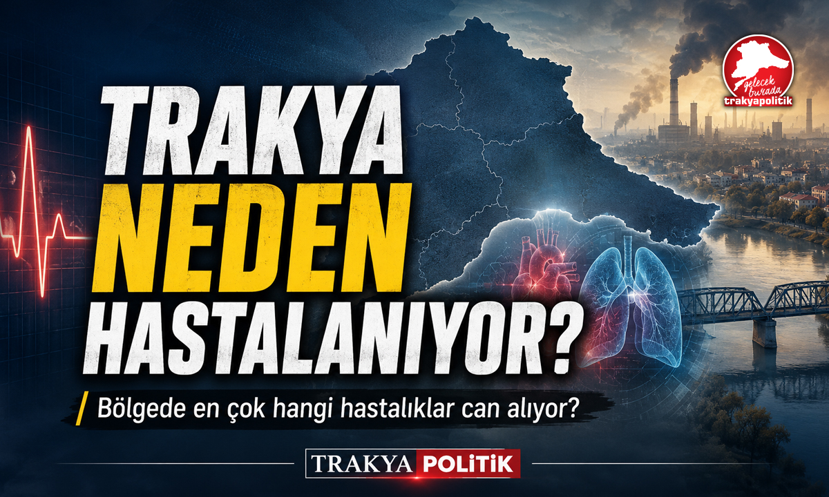 TRAKYA’NIN SAĞLIK HARİTASI: BÖLGEDE EN ÇOK HANGİ HASTALIKLAR CAN ALIYOR?